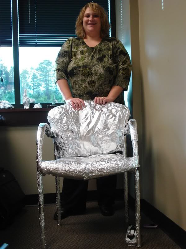 Aluminum Foil Birthday Office Prank S10 Forum